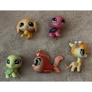 Littlest Pet Shop Figures Lot Of 5